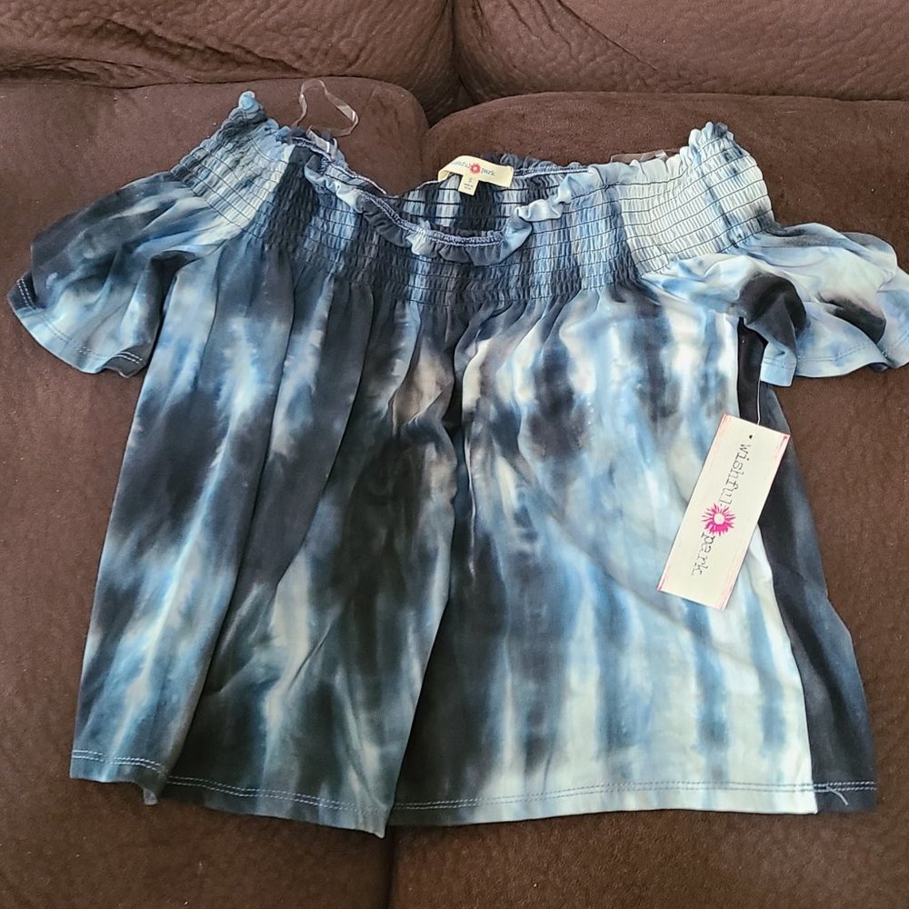 Cute Tie-Dye Crop Top
